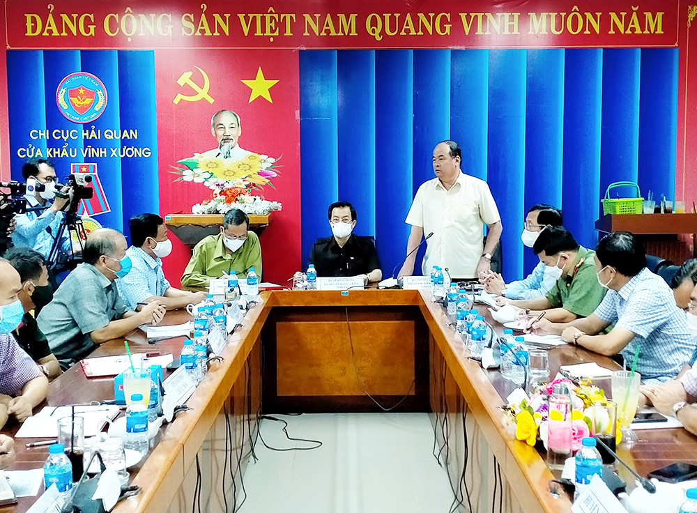 An Giang tiếp tục thực hiện tinh thần chỉ đạo của Chính phủ trong phòng, chống dịch bệnh COVID-19