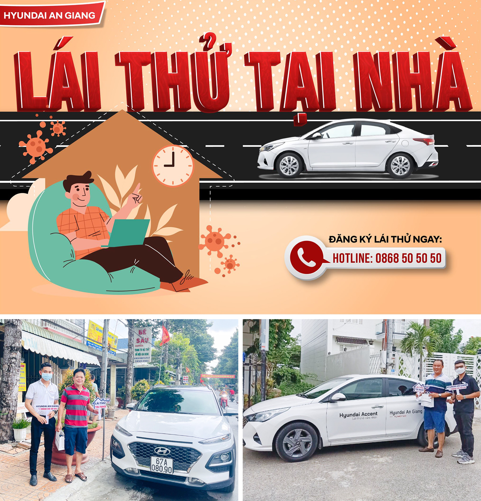Hyundai An Giang ưu đãi tháng 6: Trả góp lãi suất 0% lên đến 12 tháng