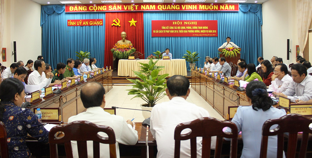 An Giang đấu tranh phòng, chống tham nhũng, lãng phí, góp phần xây dựng, chỉnh đốn Đảng - Kỳ cuối: Bài học kinh nghiệm và giải pháp phòng, chống tham nhũng, lãng phí