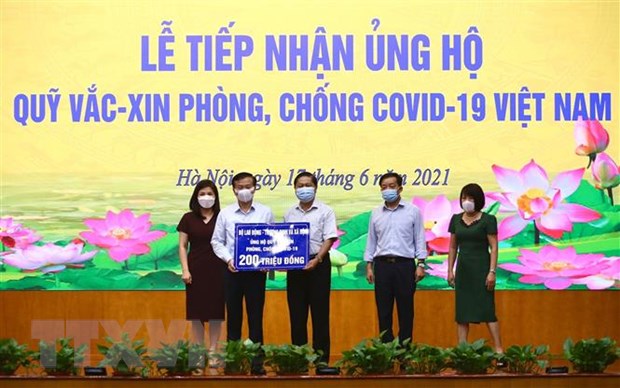 Quỹ vaccine phòng dịch COVID-19 đã tiếp nhận 5.698 tỷ đồng