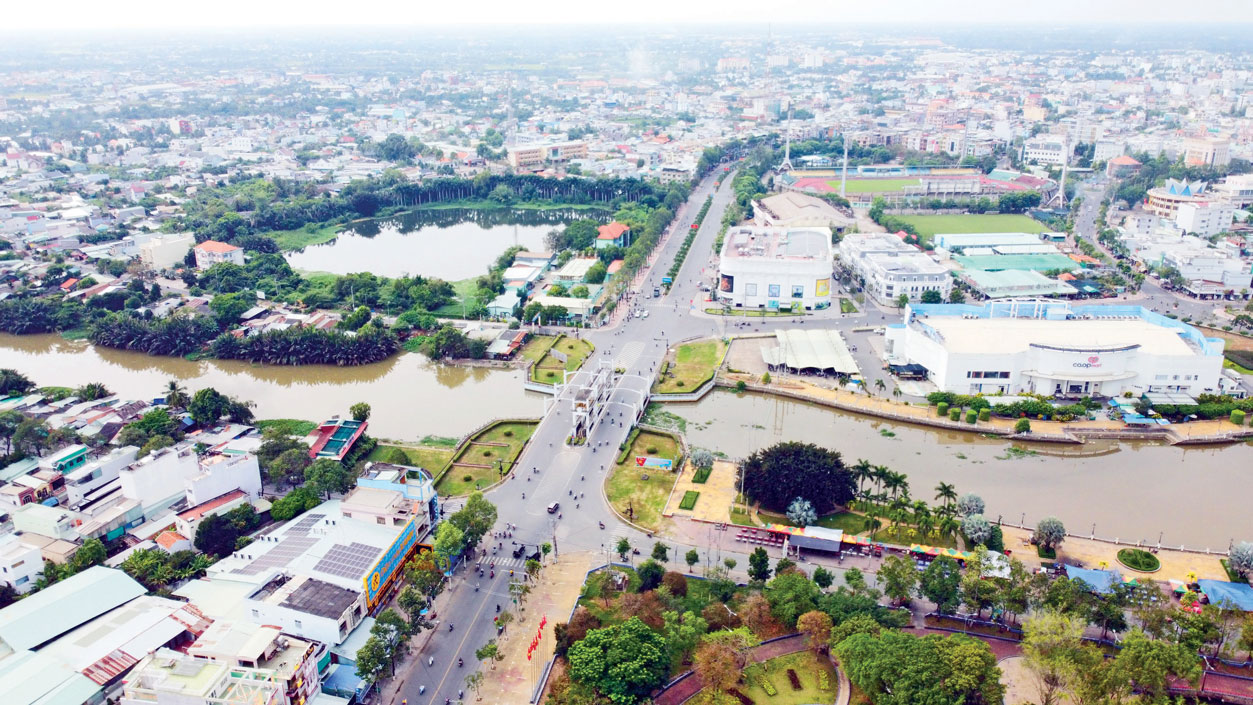 Long An: Trên những công trình trọng điểm ở TP. Tân An