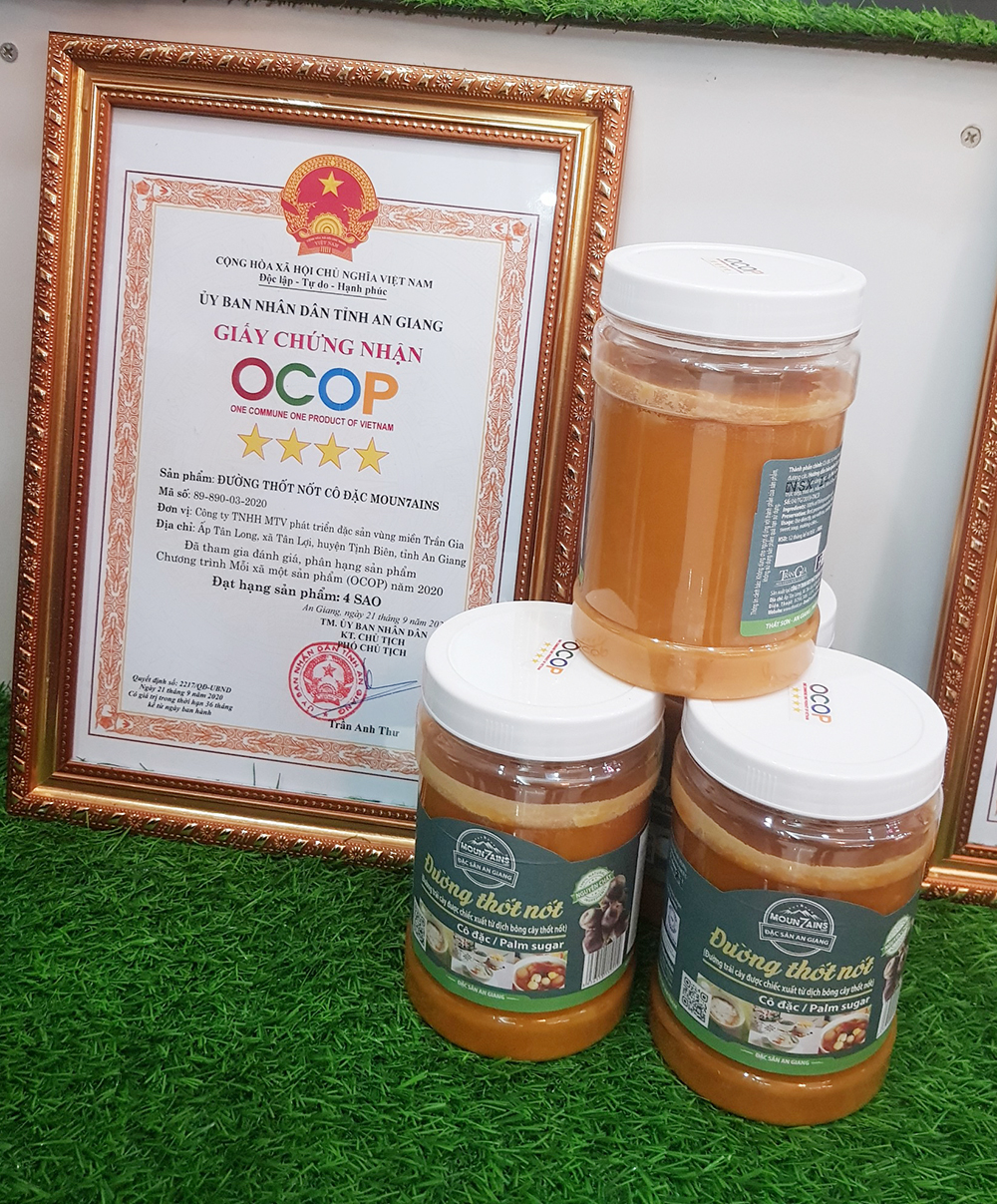 Đưa thêm đặc sản Tri Tôn tham gia OCOP