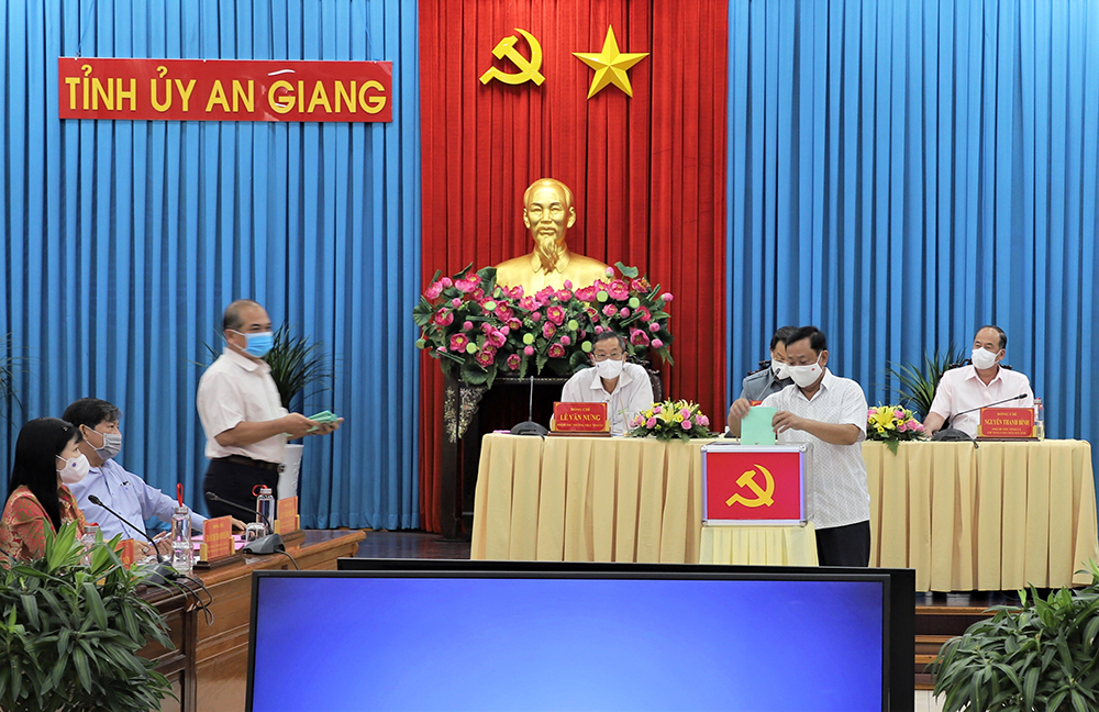 Tỉnh ủy An Giang thực hiện quy trình giới thiệu nhân sự ứng cử Trưởng đoàn, Phó Trưởng đoàn đại biểu Quốc hội tỉnh