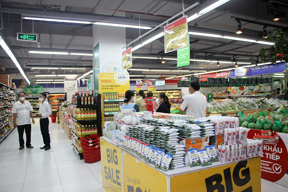 Phòng, chống dịch bệnh tại các trung tâm mua sắm ở An Giang