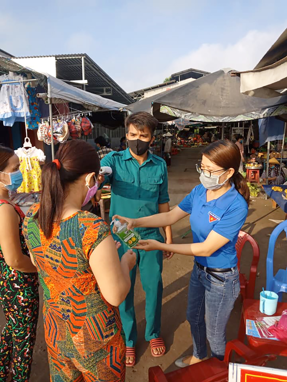Phòng, chống dịch bệnh tại các trung tâm mua sắm ở An Giang