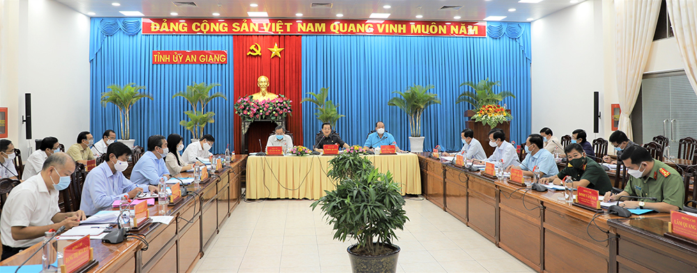 Hội nghị Ban Thường vụ Tỉnh ủy An Giang cho ý kiến nhiều vấn đề quan trọng