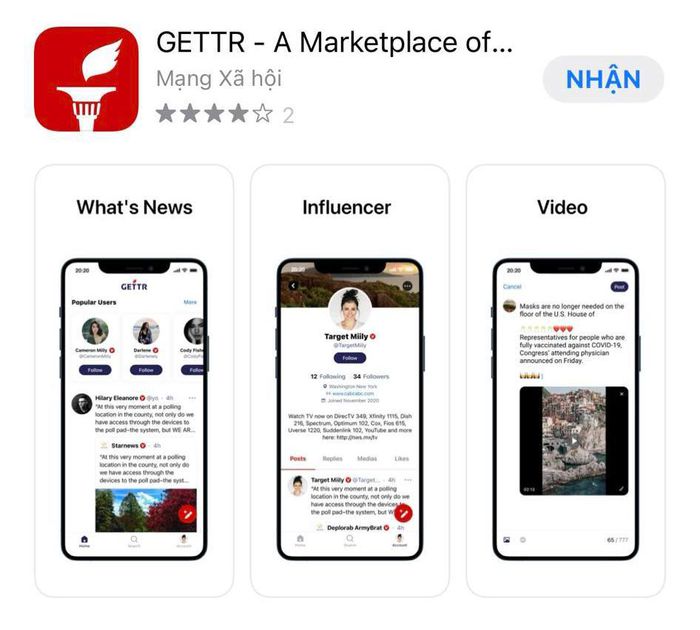 Ông Donald Trump chính thức giới thiệu mạng xã hội mới, đã có thể tải về trên App Store và Google Play