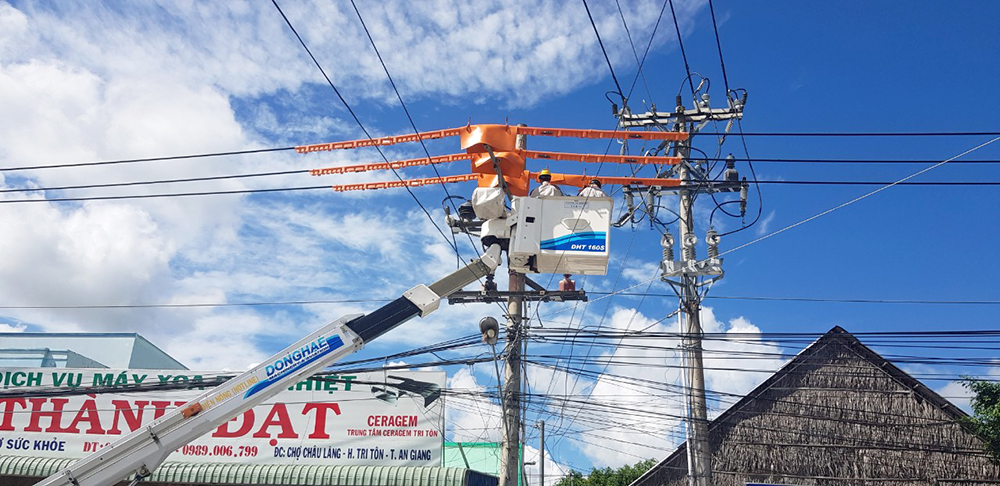 Tri Tôn đảm bảo cấp điện cho kỳ thi tốt nghiệp THPT năm 2021