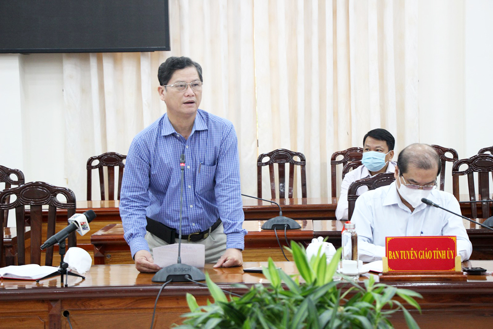 Bí thư Tỉnh ủy An Giang Lê Hồng Quang trực tiếp chỉ đạo xử lý thông tin “Một bệnh viện tư nhân tại An Giang thông báo tiêm vaccine COVID-19 dịch vụ”