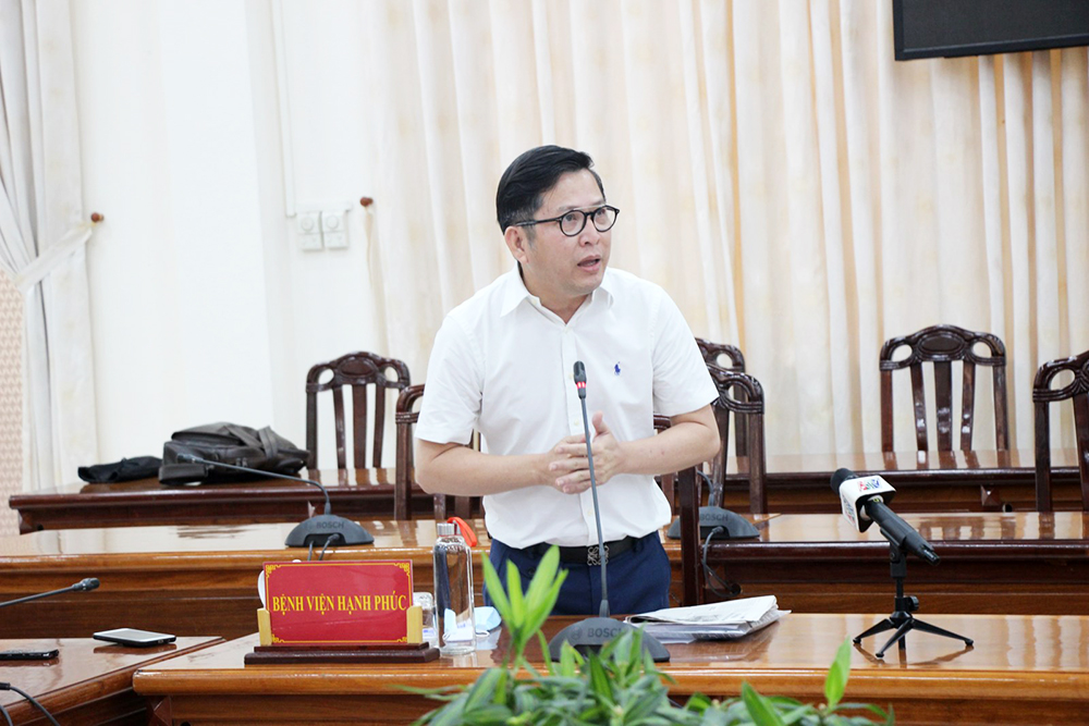 Bí thư Tỉnh ủy An Giang Lê Hồng Quang trực tiếp chỉ đạo xử lý thông tin “Một bệnh viện tư nhân tại An Giang thông báo tiêm vaccine COVID-19 dịch vụ”