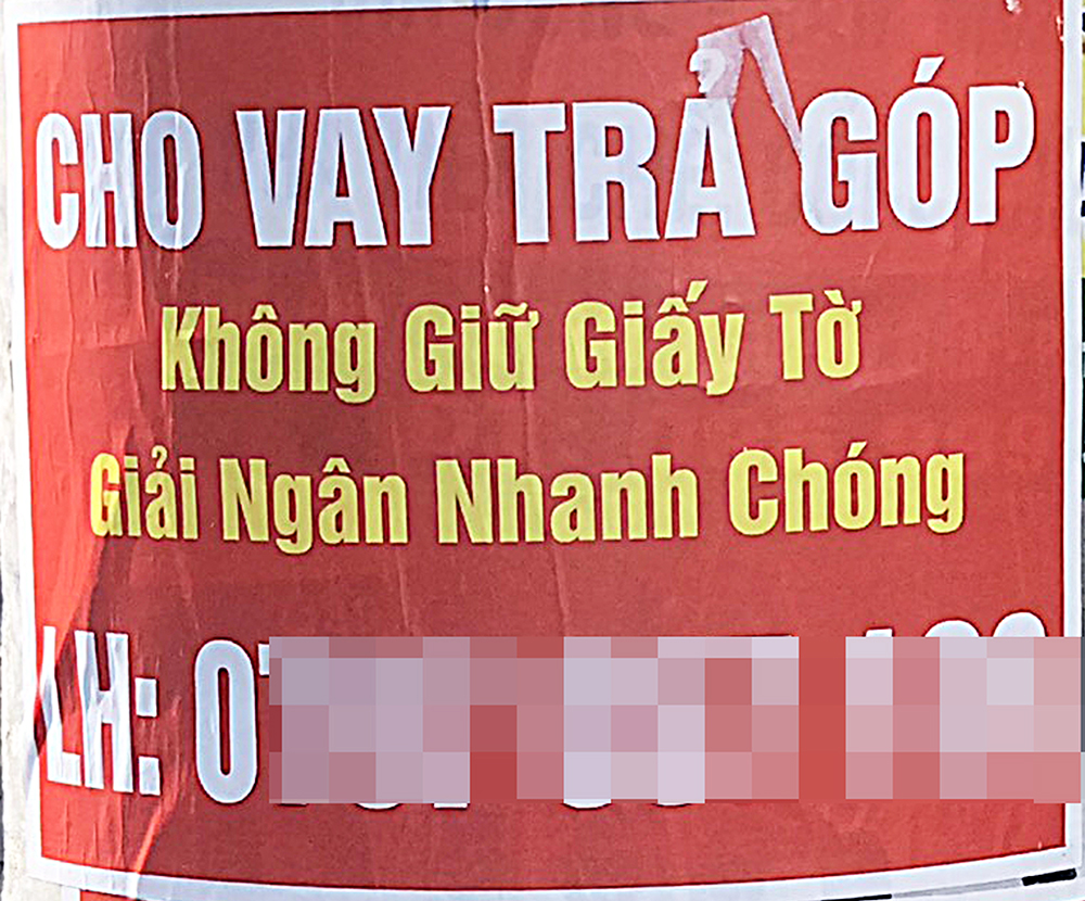 Cẩn trọng với “tín dụng đen”