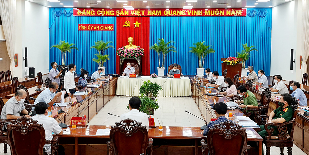An Giang tiếp tục huy động sự đồng lòng của nhân dân trong phòng, chống dịch bệnh