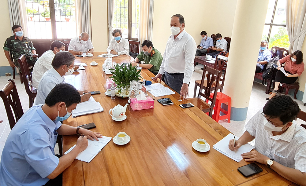 Tri Tôn quyết tâm giữ “màu xanh” trên bản đồ COVID-19