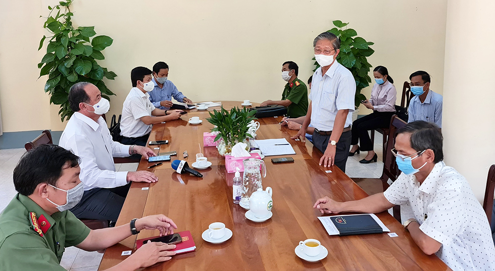 Tri Tôn quyết tâm giữ “màu xanh” trên bản đồ COVID-19