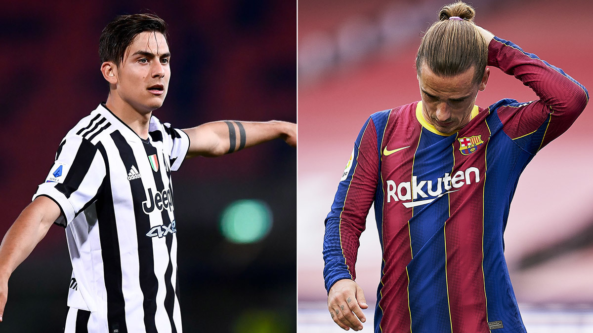 Barca dùng Griezmann đổi lấy Dybala