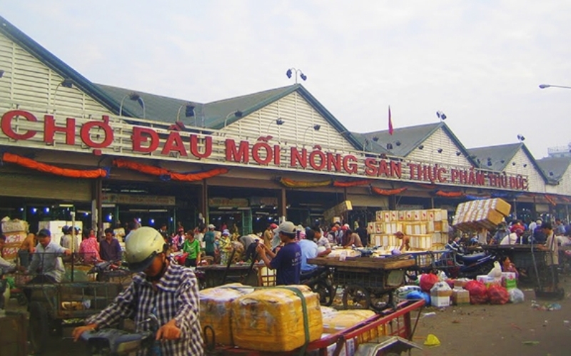 Đề xuất bổ sung chợ đầu mối vào diện dịch vụ thiết yếu