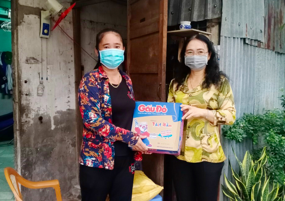Hội Liên hiệp Phụ nữ TP. Long Xuyên thực hiện nhiều hoạt động hỗ trợ phòng, chống dịch COVID-19