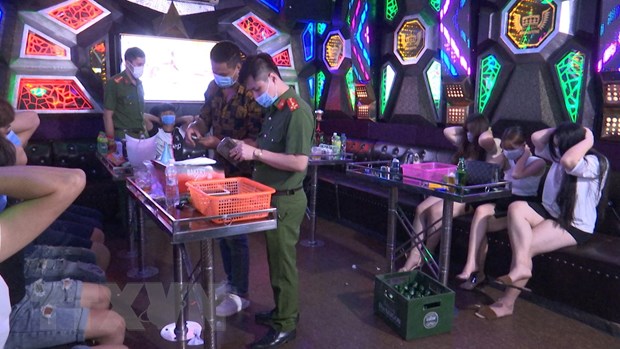 Phát hiện 48 đối tượng sử dụng ma túy trái phép tại quán karaoke