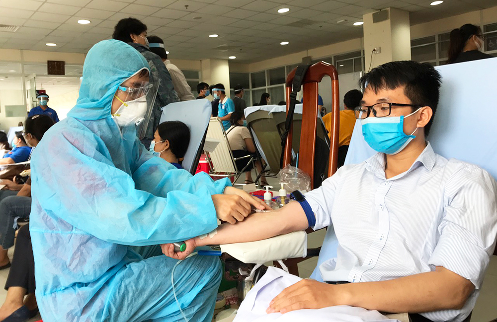 An Giang: 231 người tham gia hiến máu tình nguyện