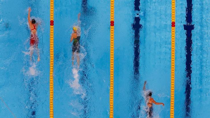3 đội bơi cùng phá kỷ lục Olympic và thế giới ở 1 nội dung
