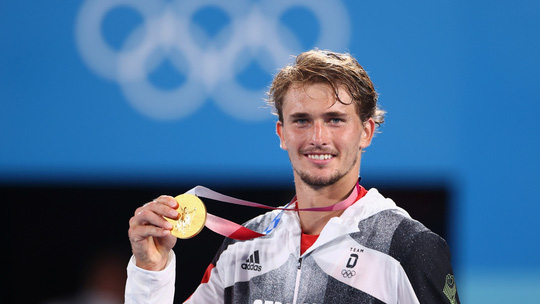 Alexander Zverev đi vào lịch sử khi vô địch Olympic 2020