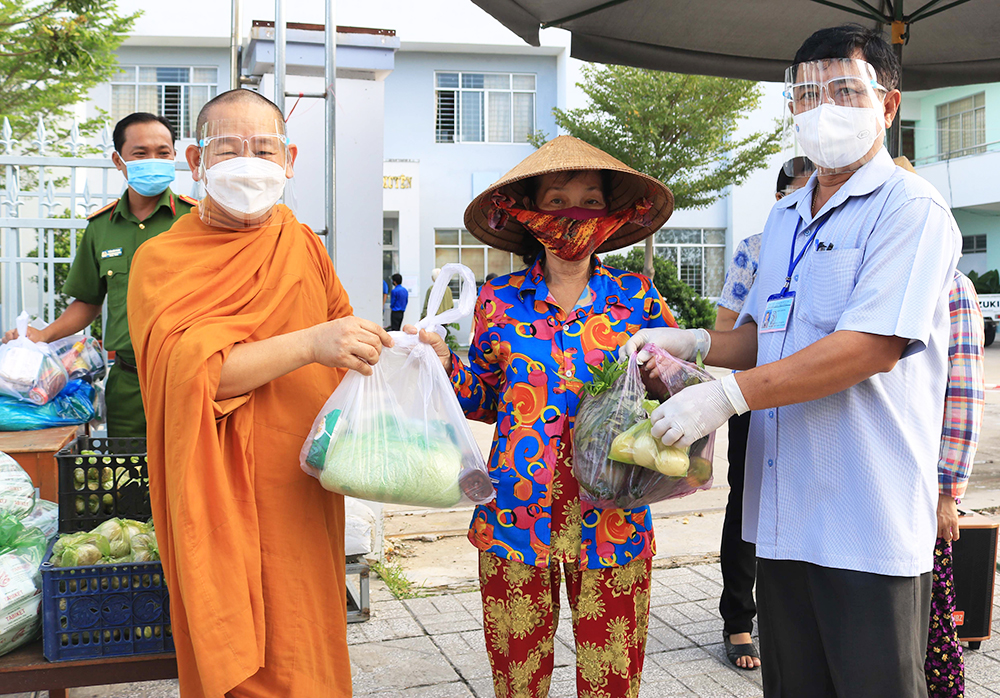 Phường Mỹ Xuyên duy trì “Gian hàng 0 đồng”