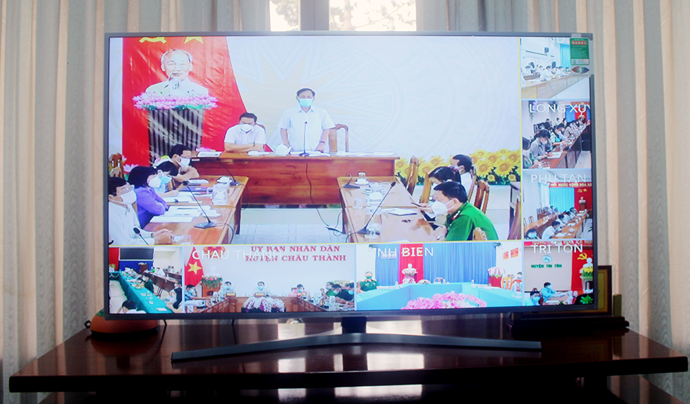 An Giang tiếp tục thực hiện nghiêm các biện pháp phòng, chống dịch COVID-19 theo Chỉ thị 16/CT-TTg của Thủ tướng Chính phủ