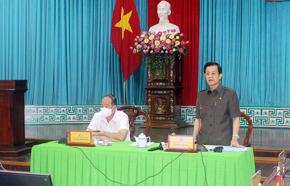 An Giang tiếp tục thực hiện nghiêm các biện pháp phòng, chống dịch COVID-19 theo Chỉ thị 16/CT-TTg của Thủ tướng Chính phủ