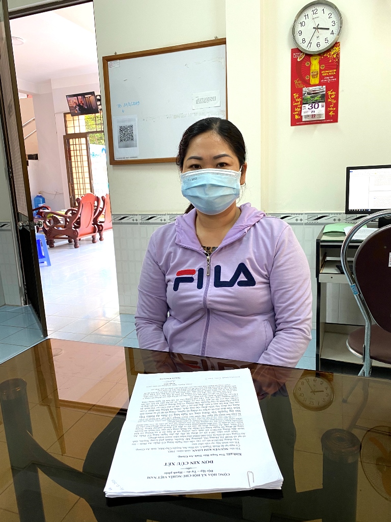 Trả lời phản ánh của bà Nguyễn Kim Loan