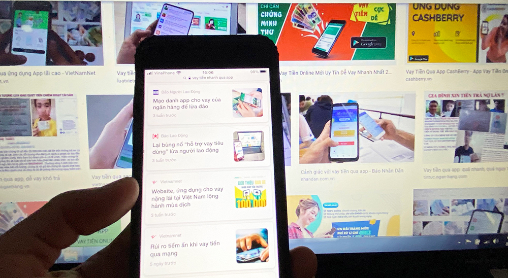 Cẩn thận khi vay tiền qua ứng dụng (App)
