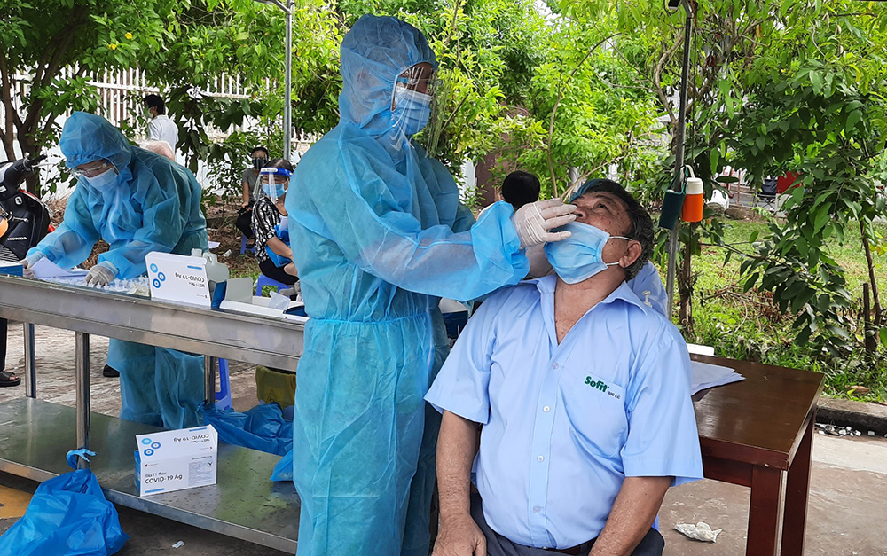 An Giang tăng cường thực hiện các biện pháp khoanh vùng, cách ly triệt để, dập dịch, phòng, chống dịch COVID-19