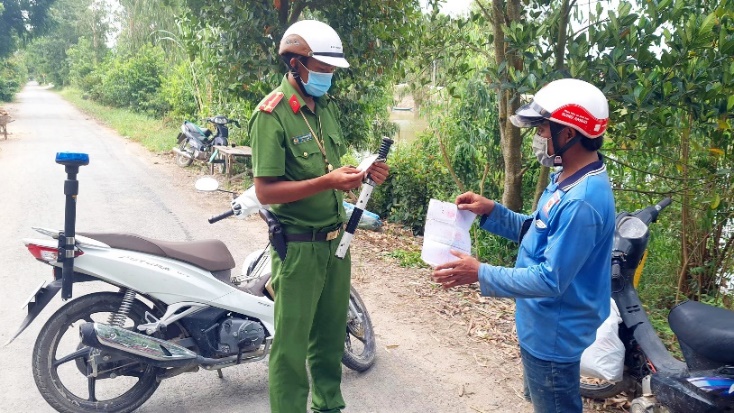 Tịnh Biên truy vết trường hợp liên quan các ca nhiễm COVID-19 tại xã Tân Lập