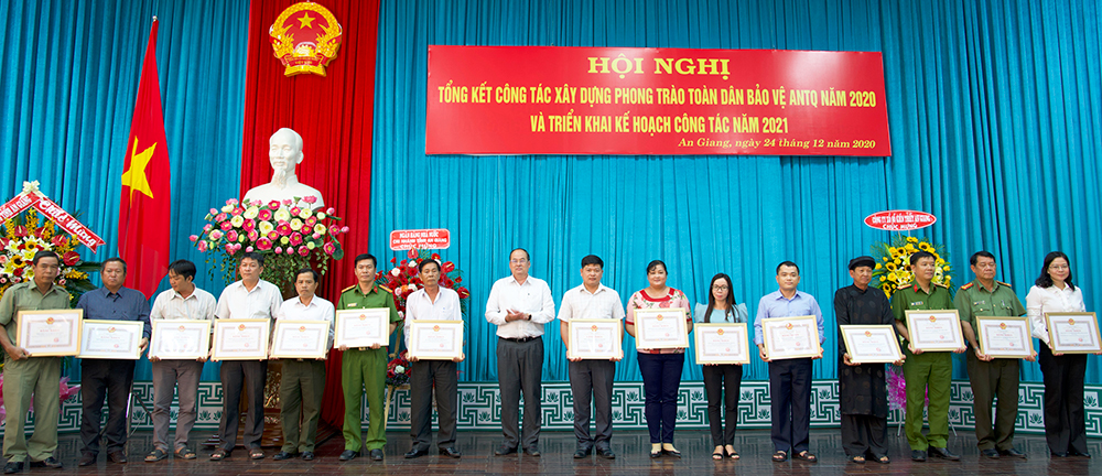 An Giang phát huy sức mạnh phong trào “Toàn dân bảo vệ an ninh Tổ quốc”
