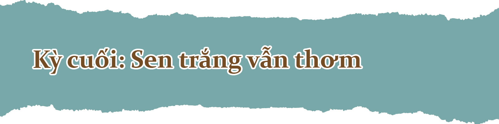 Hai lần xuất gia - Kỳ cuối: Sen trắng vẫn thơm