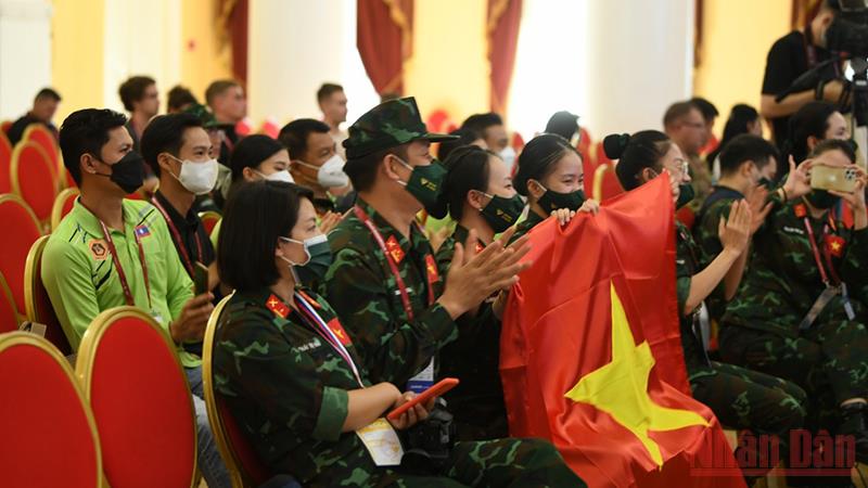 Múa đơn Việt Nam lọt tốp 4 tại Army Games 2021