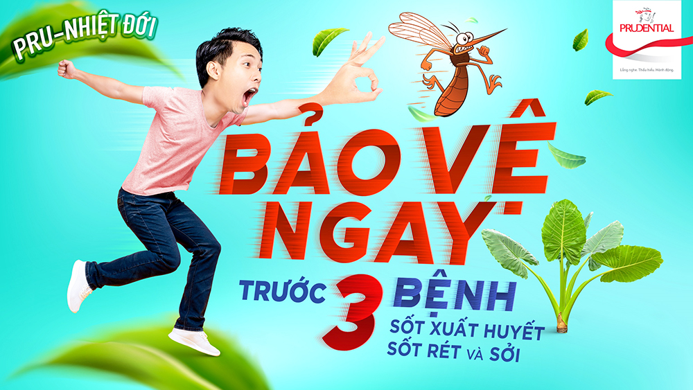 Prudential ra mắt sản phẩm bảo hiểm trực tuyến "Pru-Nhiệt đới" bảo vệ trước 3 bệnh nhiệt đới phổ biến