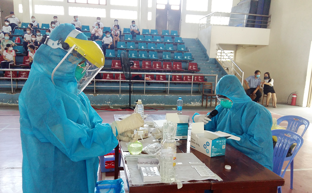Ngày 12-9: An Giang giảm số ca nghi mắc COVID-19