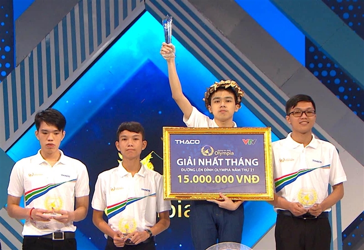 Nam sinh Quảng Ninh lội ngược dòng ngoạn mục giành vòng nguyệt quế Olympia