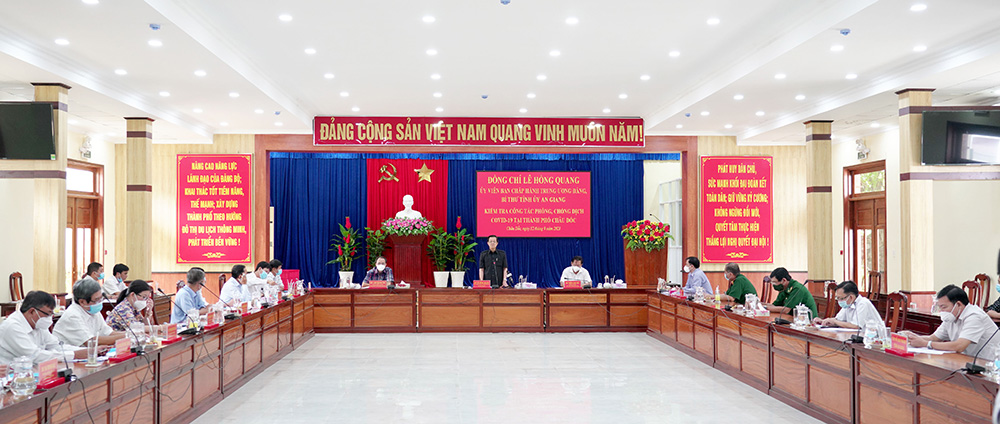 TP. Châu Đốc phát huy sức mạnh toàn dân chung tay phòng, chống dịch bệnh COVID-19