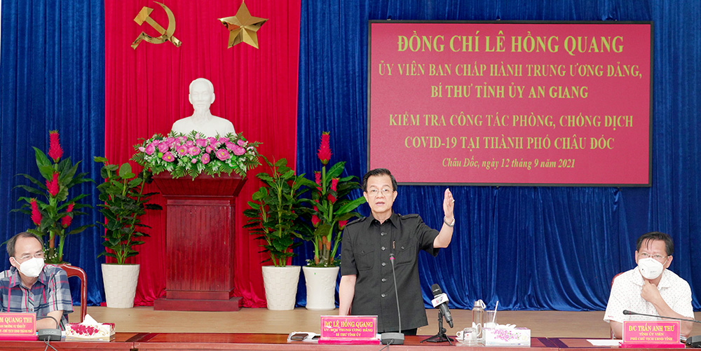 TP. Châu Đốc phát huy sức mạnh toàn dân chung tay phòng, chống dịch bệnh COVID-19