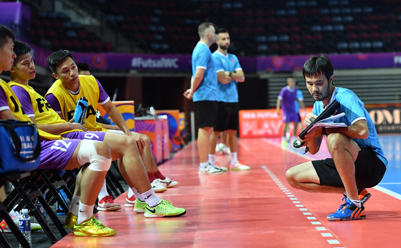 Đội tuyển futsal Việt Nam lên phương án đối đầu Brazil