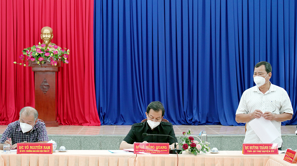 Phú Tân huy động cả hệ thống chính trị tập trung kiểm soát dịch bệnh tại thị trấn Phú Mỹ