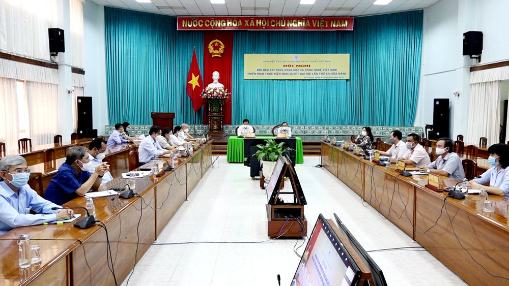 Hội nghị trực tuyến toàn quốc "Đội ngũ trí thức KH&CN Việt Nam triển khai thực hiện Nghị quyết Đại hội lần thứ XIII của Đảng"