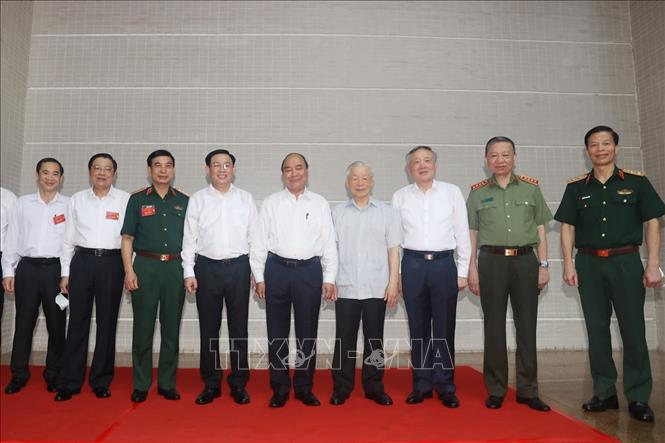 Tổng Bí thư Nguyễn Phú Trọng dự Hội nghị toàn quốc các cơ quan nội chính