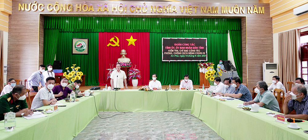 An Giang tập trung cao độ kiểm soát dịch bệnh COVID-19