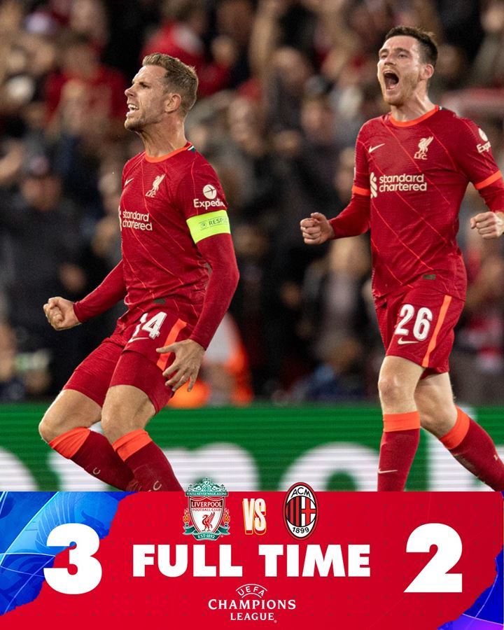 Liverpool thắng kịch tính Milan nhờ siêu phẩm của Henderson