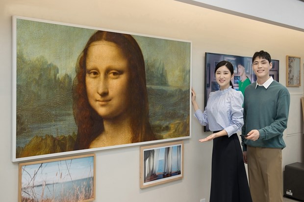 Samsung hợp tác bảo tàng Louvre cho xem tác phẩm nghệ thuật trên TV