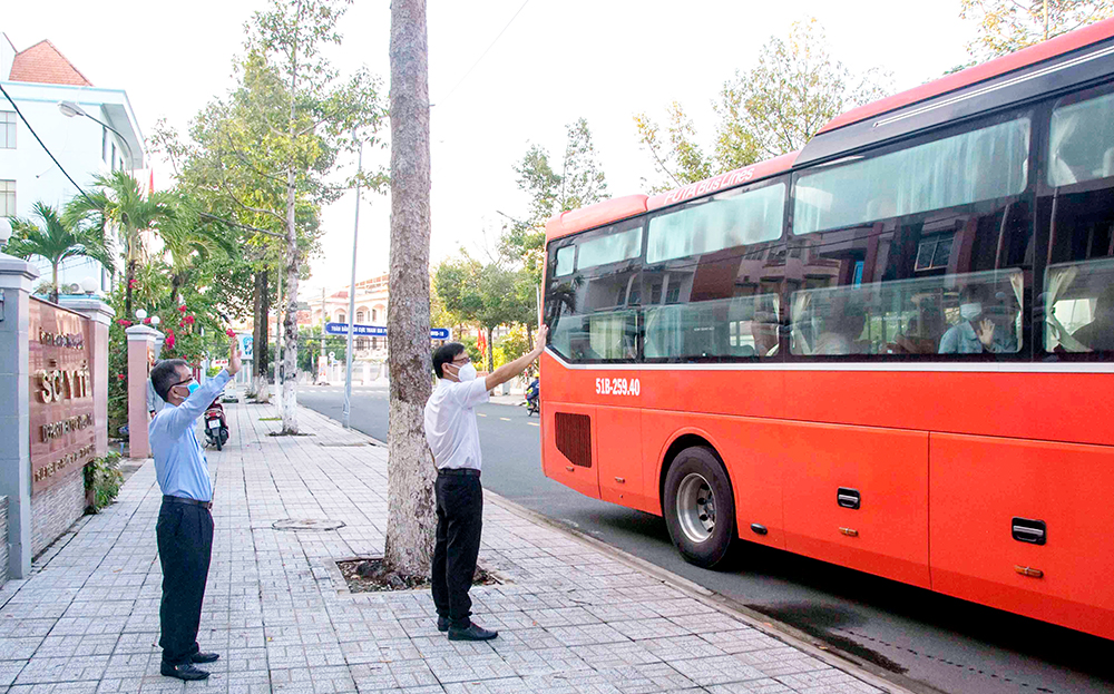 Trường Cao đẳng Y tế An Giang lên đường hỗ trợ công tác phòng, chống dịch COVID-19 tại huyện An Phú