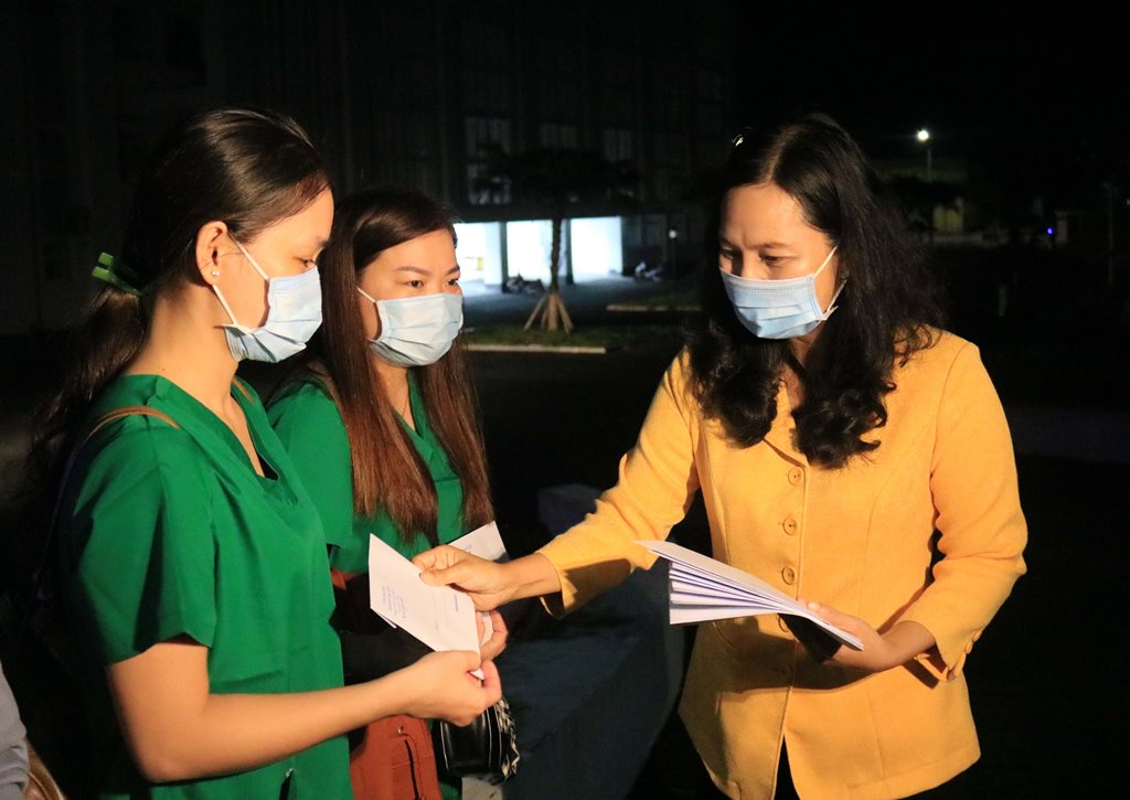 An Phú triển khai tiêm vaccine phòng COVID-19 cộng đồng ở xã Khánh An và thị trấn Long Bình
