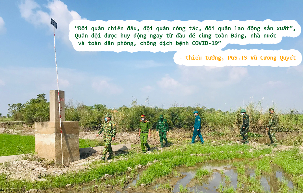 Đảng viên quân hàm xanh nơi tuyến đầu chống dịch - Kỳ 1: Lời hiệu triệu của Đảng